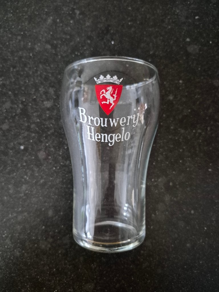 Glas van brouwerij Hengelo, Ophalen of Verzenden, Zo goed als nieuw, Glas of Glazen, Overige merken