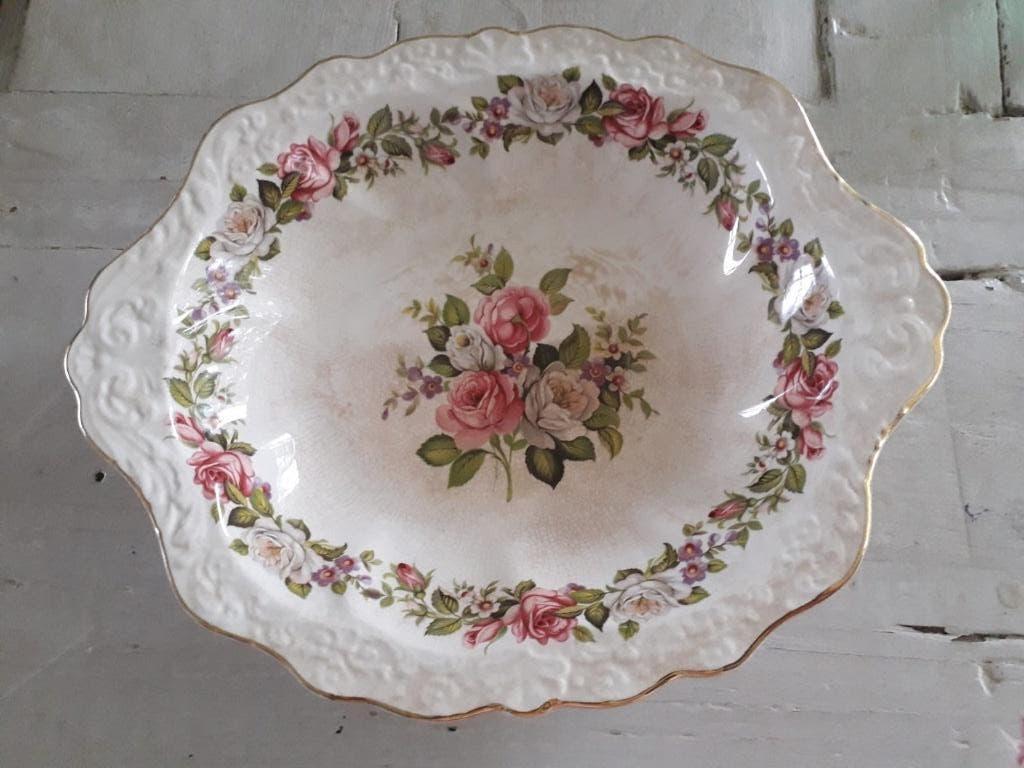 Schaal James Kent Old Foley Harmony Rose, Ophalen of Verzenden, Porselein, Overige stijlen, Schaal of Schalen