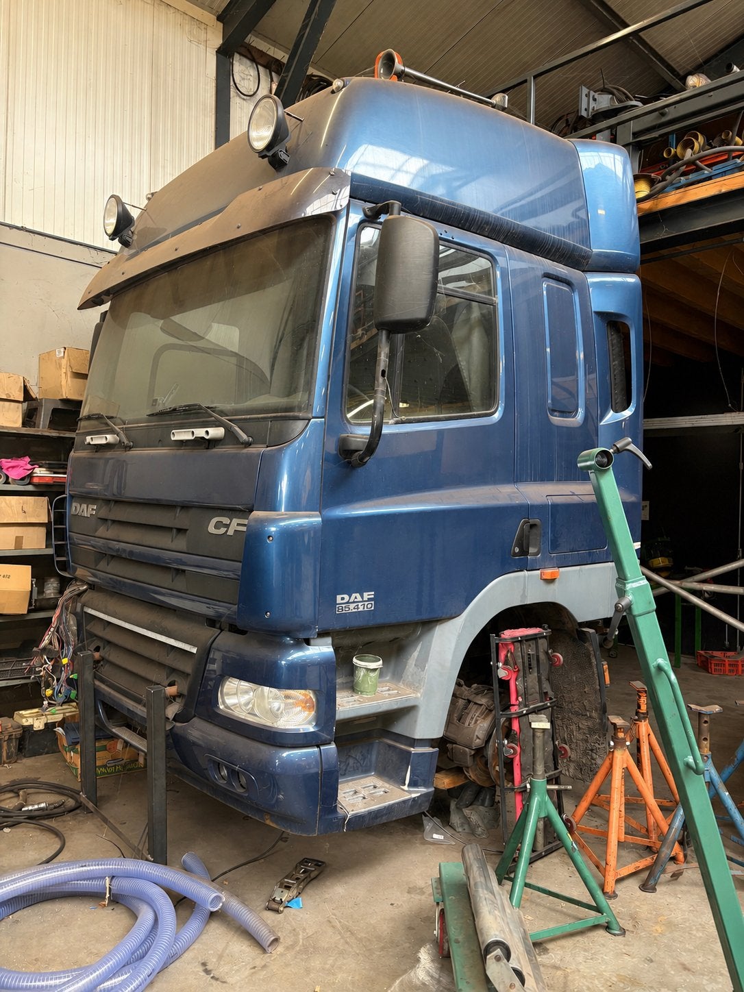 Daf cf, Ophalen, DAF