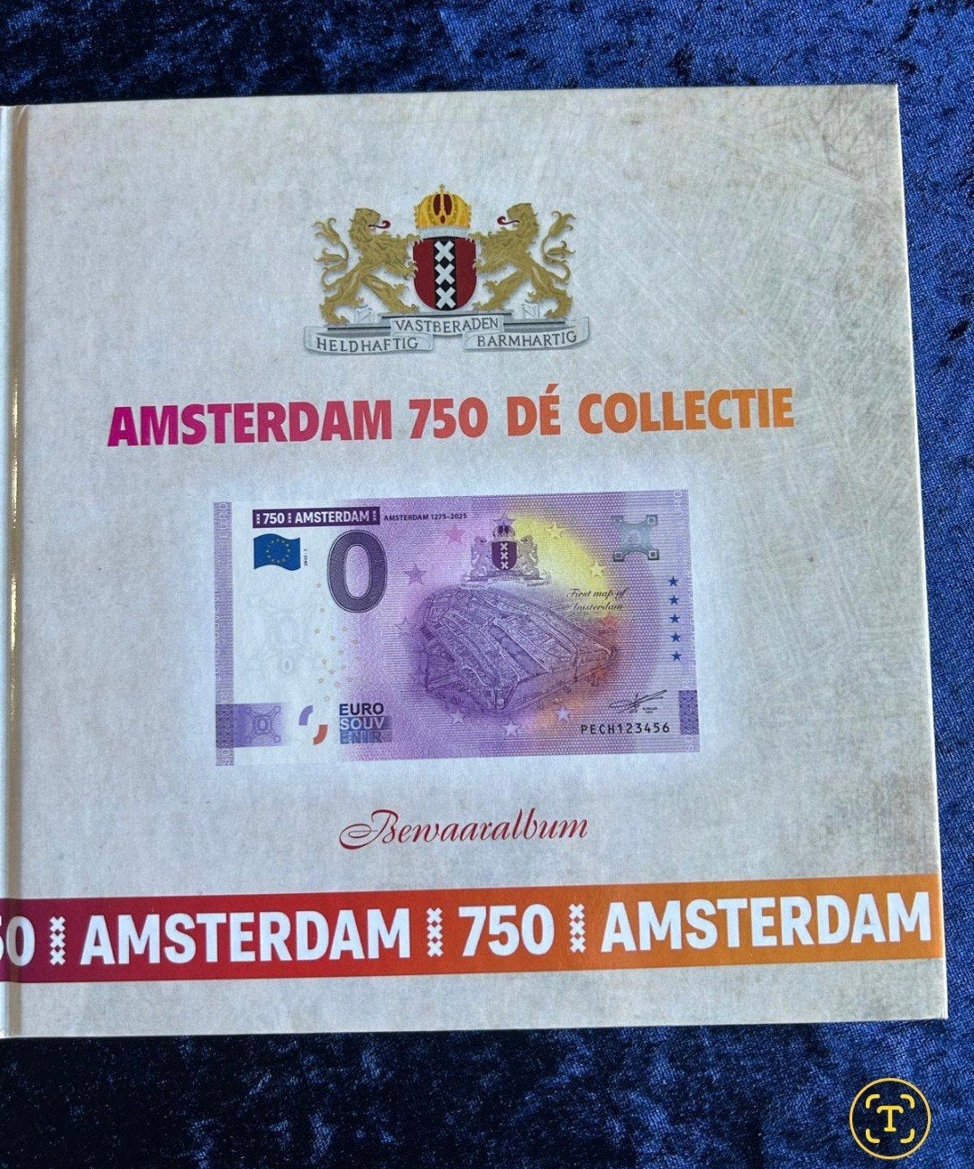 0 Euro 750 Jaar Amsterdam Collectie Alles serienummer 581, Ophalen of Verzenden, Overige landen, 5 euro