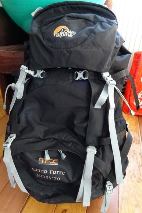 Dames Backpack Alpine Lowe Cerro Torre ND55:70, Ophalen of Verzenden, Gebruikt, Rugzak