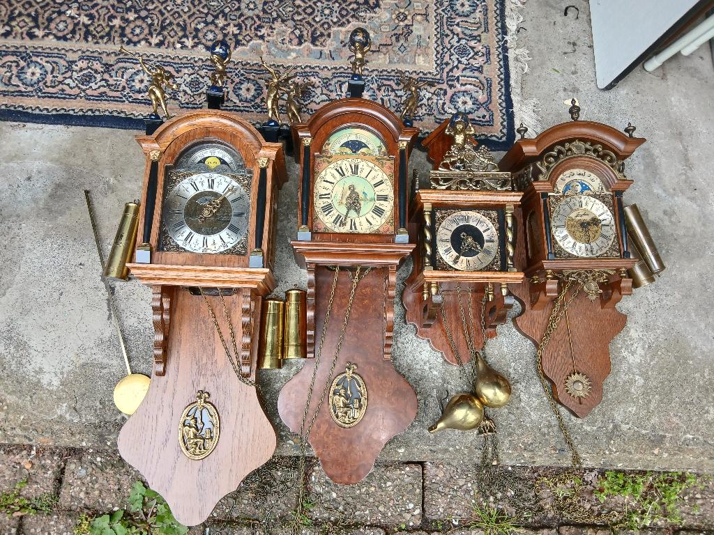 antieke klokken, Antiek en Kunst, Antiek | Klokken, Ophalen of Verzenden