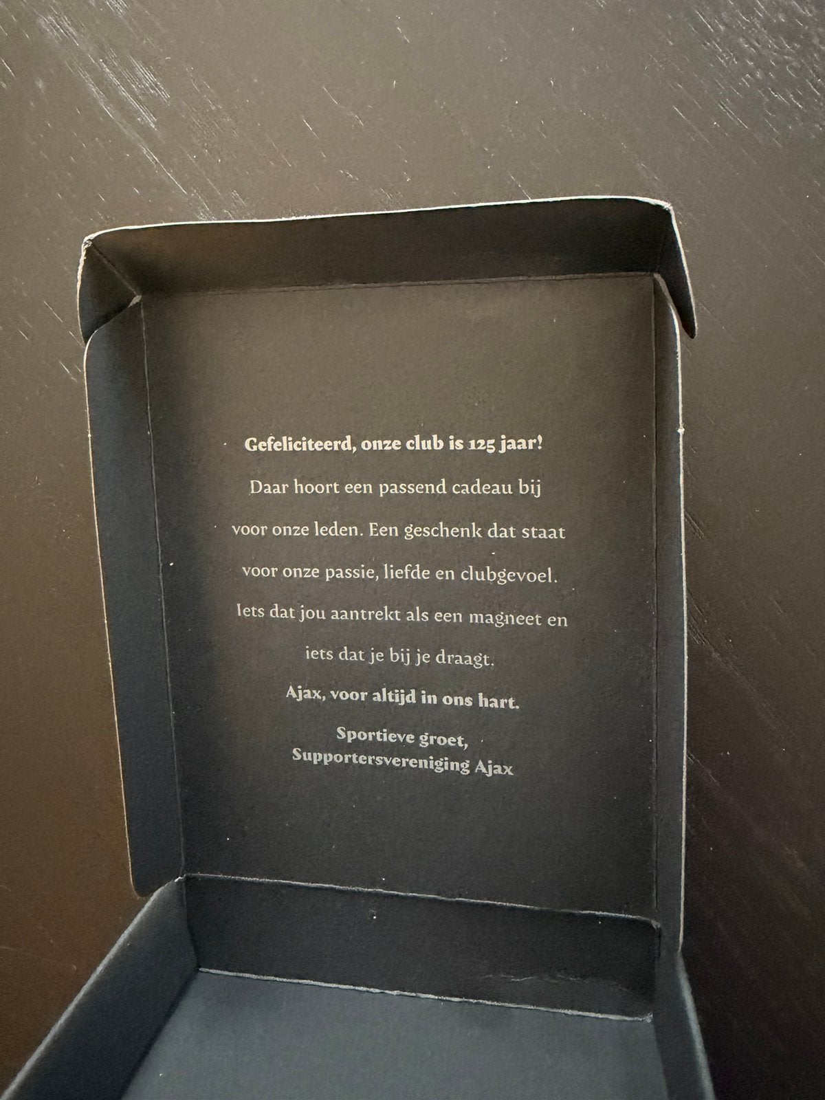 EXCLUSIEF: Ajax 125 Jaar Jubileum Collector’s Item!, Ophalen, Zo goed als nieuw