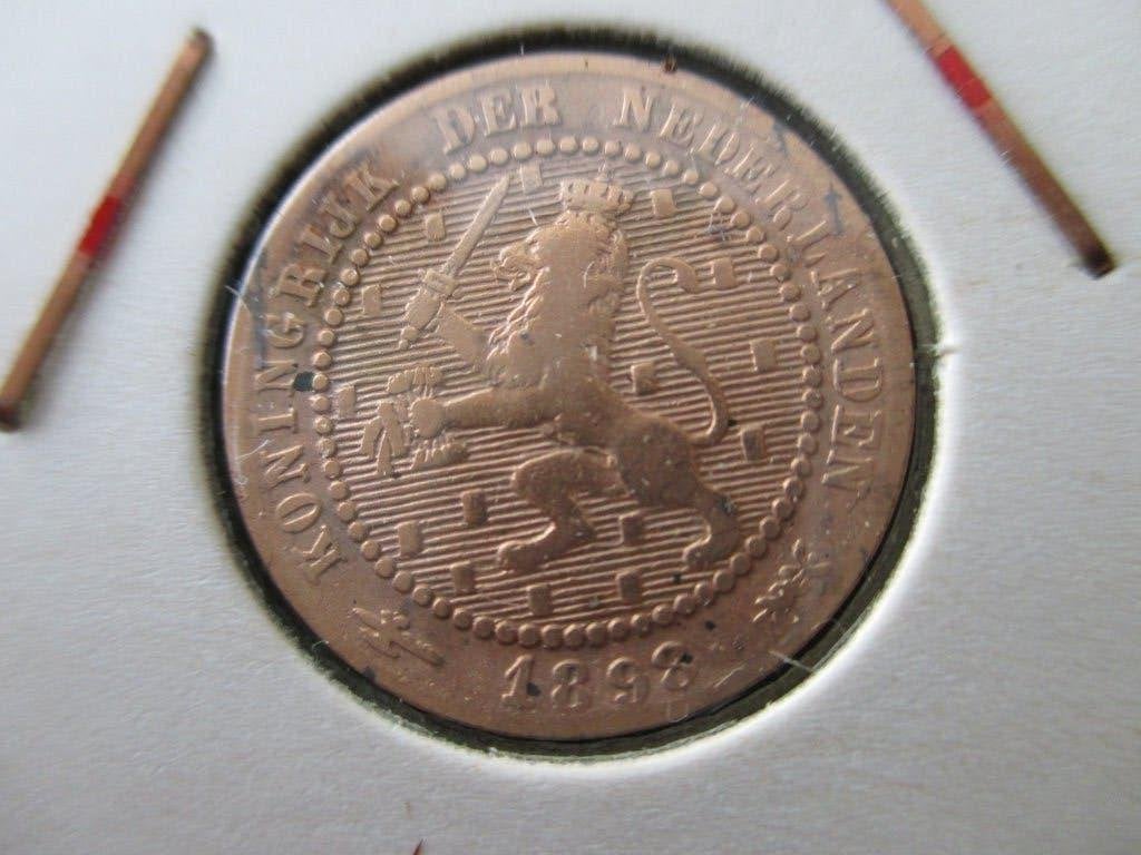Cent 1898, Postzegels en Munten, Munten | Nederland, Ophalen of Verzenden, Koningin Wilhelmina, 1 cent, Losse munt