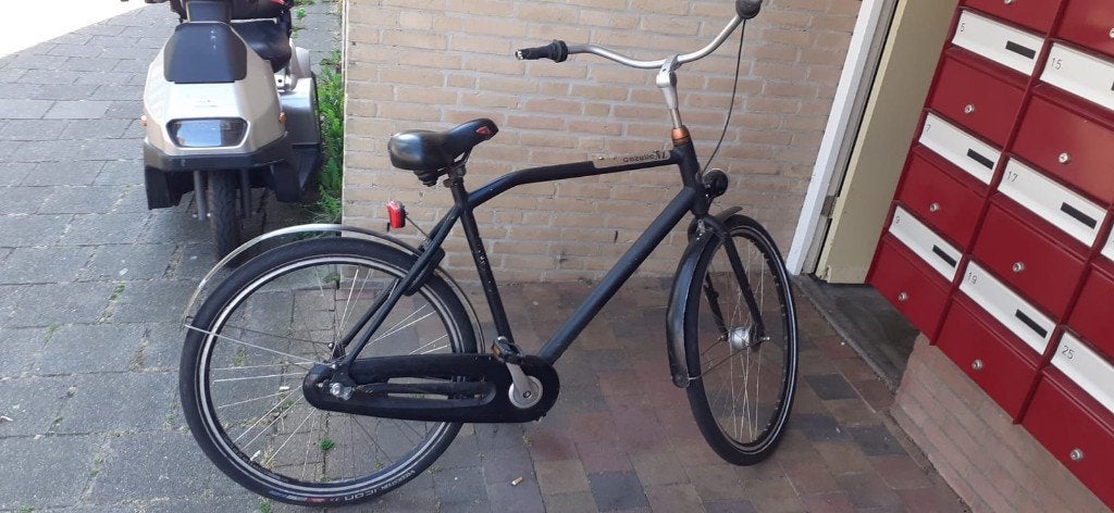 2x Gazelle NL herenfietsen - Opknappers/Projectfiets, Fietsen en Brommers, Ophalen, Terugtraprem, Gebruikt, Versnellingen