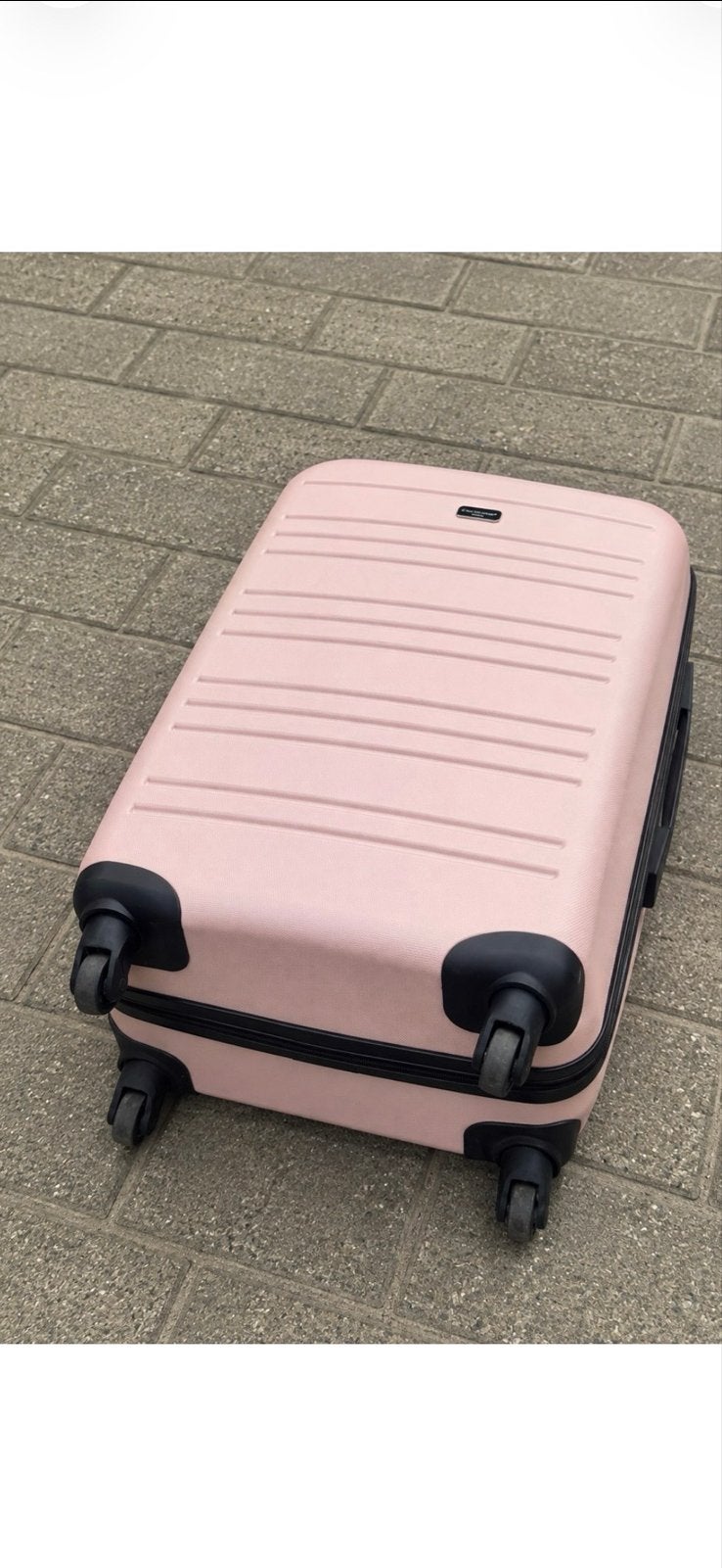 Rotterdam: Gestolen roze koffer - FlixBus 19/09, Wieltjes, 40 tot 60 cm, Gebruikt, 20 tot 30 cm