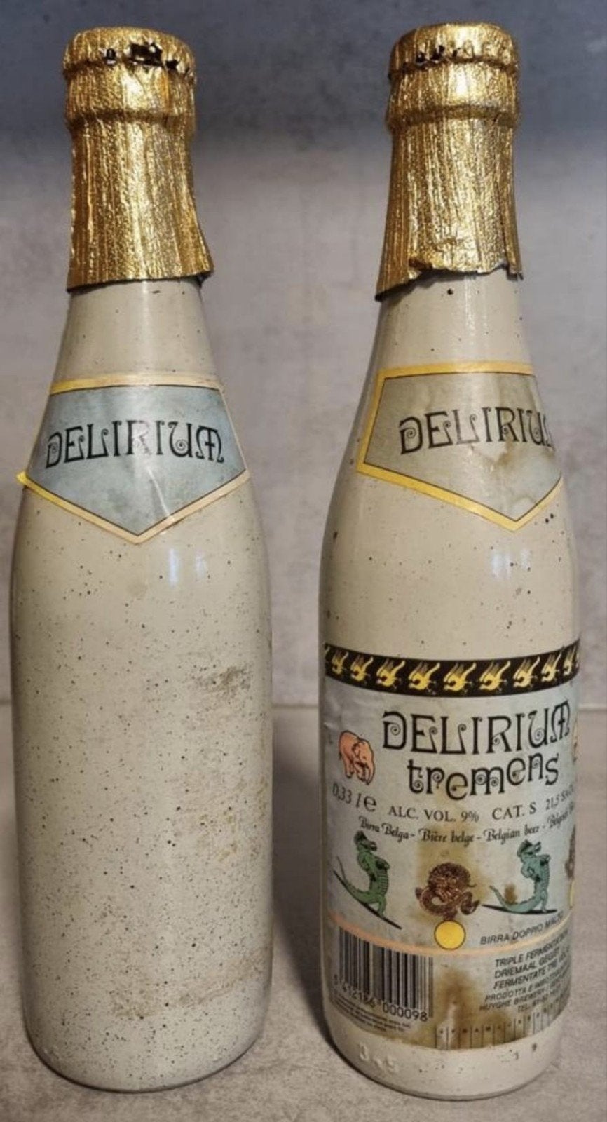 Delirium set - '93 & ~'93 - Slecht / matige staat, Ophalen of Verzenden, Gebruikt, Flesje(s), Overige merken