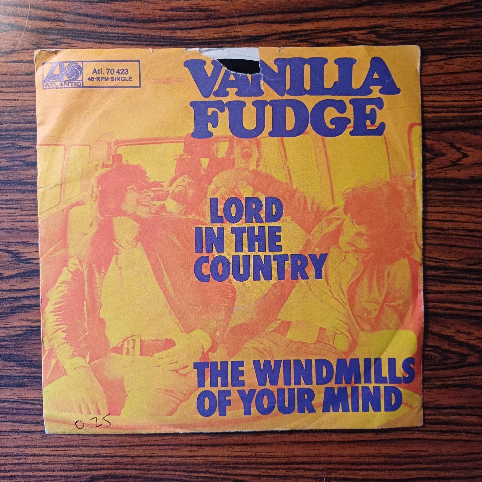 Vanilla Fudge - Lord in the Country / Windmills of Your M, Gebruikt, 7 inch, Ophalen of Verzenden, EP