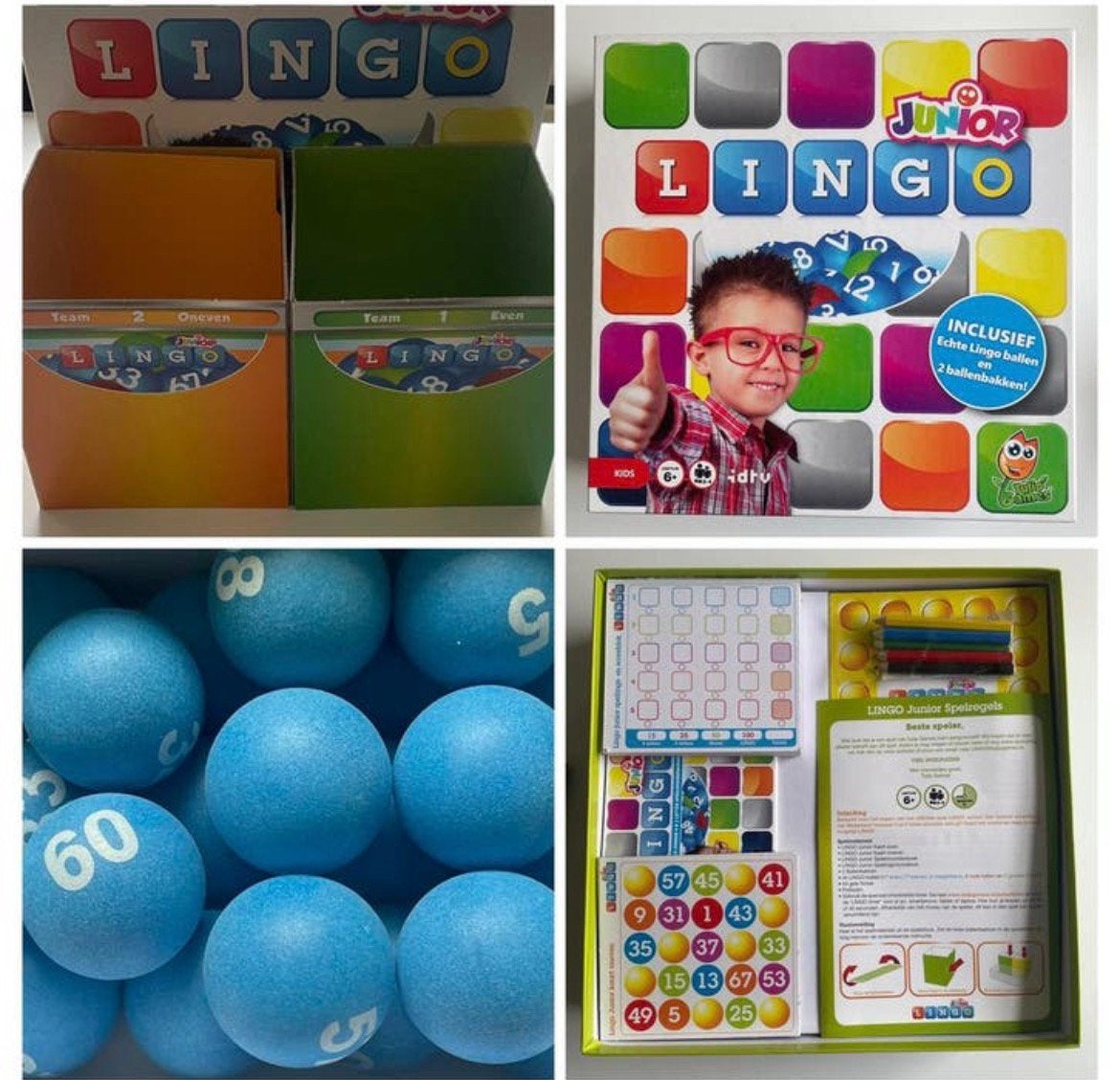 Lingo spel NIEUW met ECHTE ballen en ballenbak, Ophalen of Verzenden, Nieuw