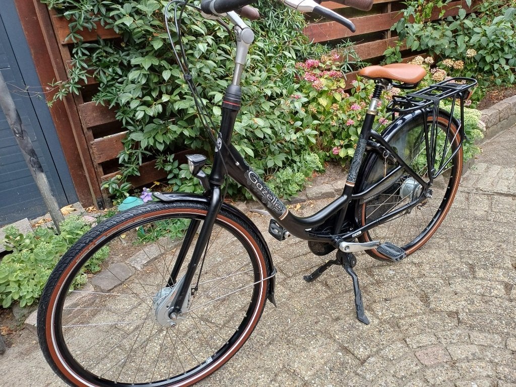 IN NIEUWSTAAT: GAZELLE BLOOM MAMMA/PAPA FIETS, Fietsen en Brommers, 53 tot 56 cm, Versnellingen, Ophalen of Verzenden, Zo goed als nieuw