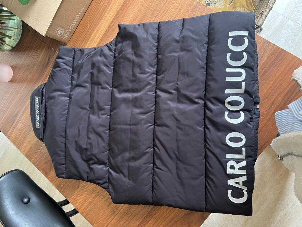 Carlo Colucci Bodywarmer Zwart - Zo goed als nieuw, Kleding | Heren, Verzenden, Zo goed als nieuw, Maat 46 (S) of kleiner, Zwart