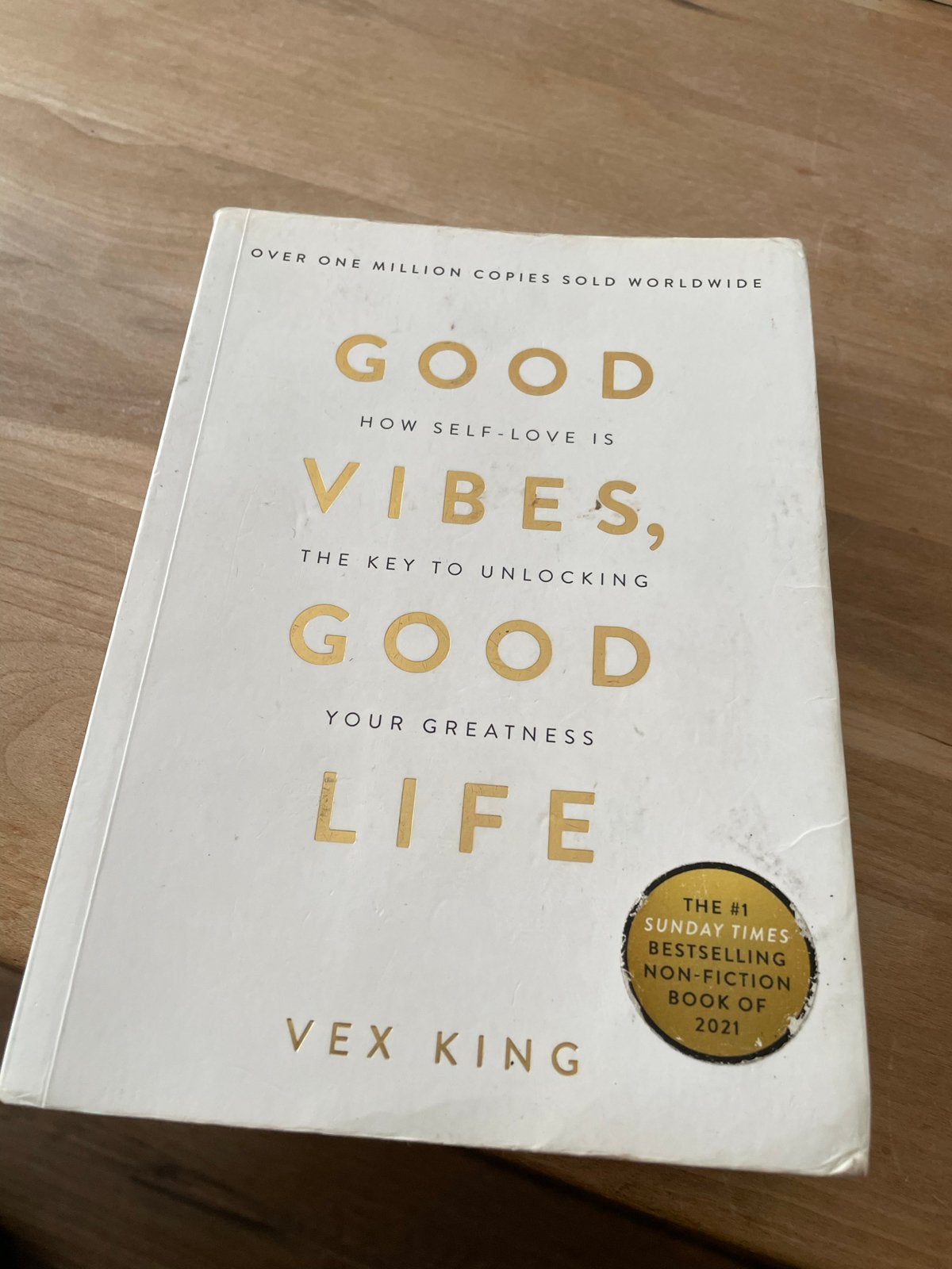 Good Vibes, Good Life - Vex King (Zelfhulpboek), Ophalen of Verzenden, Zo goed als nieuw, Wereld overig