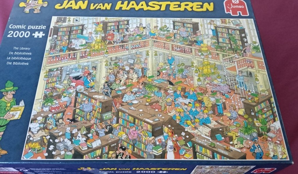 puzzel, Ophalen, Meer dan 1500 stukjes, Zo goed als nieuw, Legpuzzel