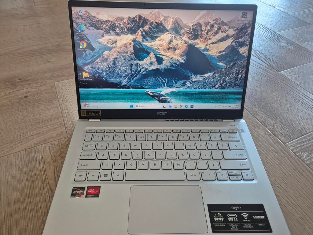 Acer Swift 3 SF314-511-52UG laptop, Computers en Software, Windows Laptops, Zo goed als nieuw, 14 inch, 2 tot 3 Ghz, Ophalen of Verzenden
