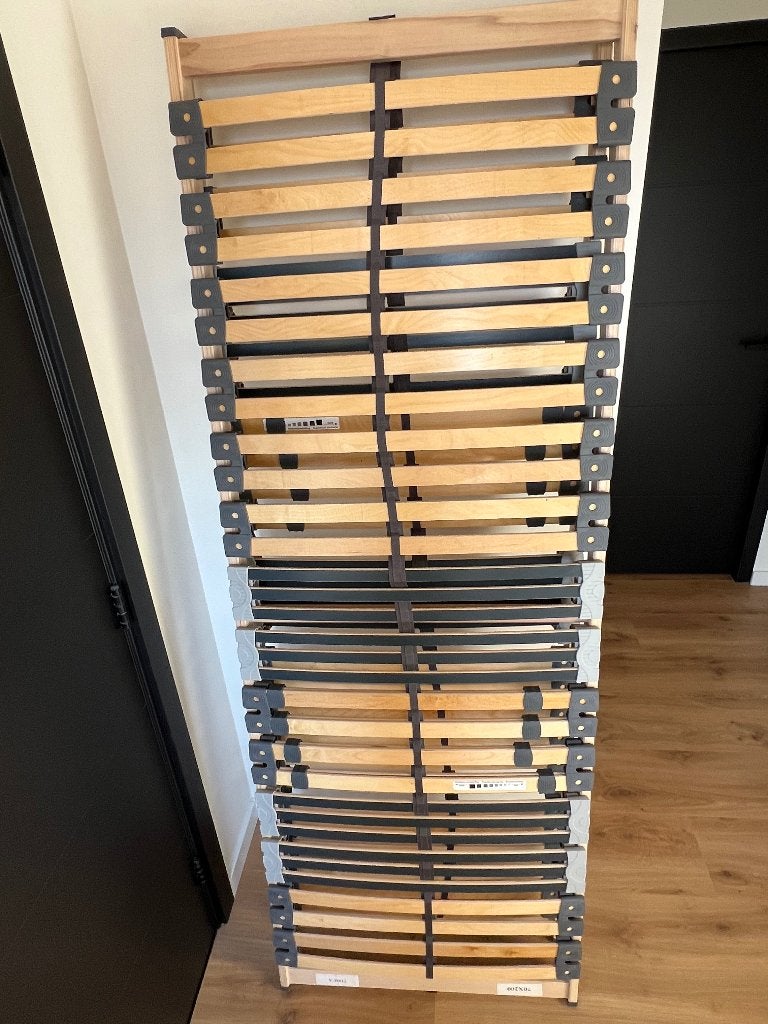 Lattenbodems, Huis en Inrichting, Slaapkamer | Matrassen en Bedbodems, Ophalen, Zo goed als nieuw, Eenpersoons, 70 cm of minder