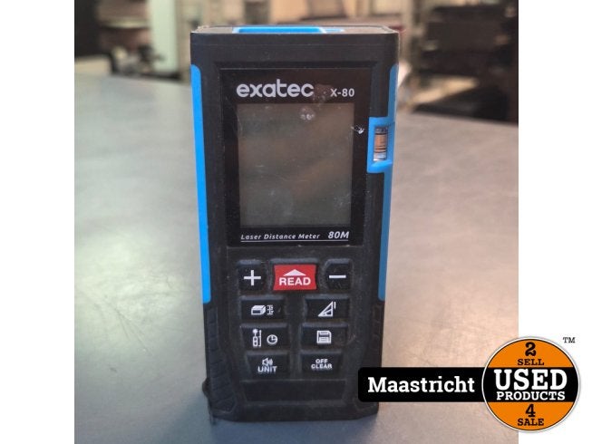 Laserafstandmeter EXATEC X80 afstand 80 meter, Flex Ltd., Zo goed als nieuw, https://flex.com/contact-us, Nobelstraat 10, 5807 GA Oostrum LB, Limburg, Nederland