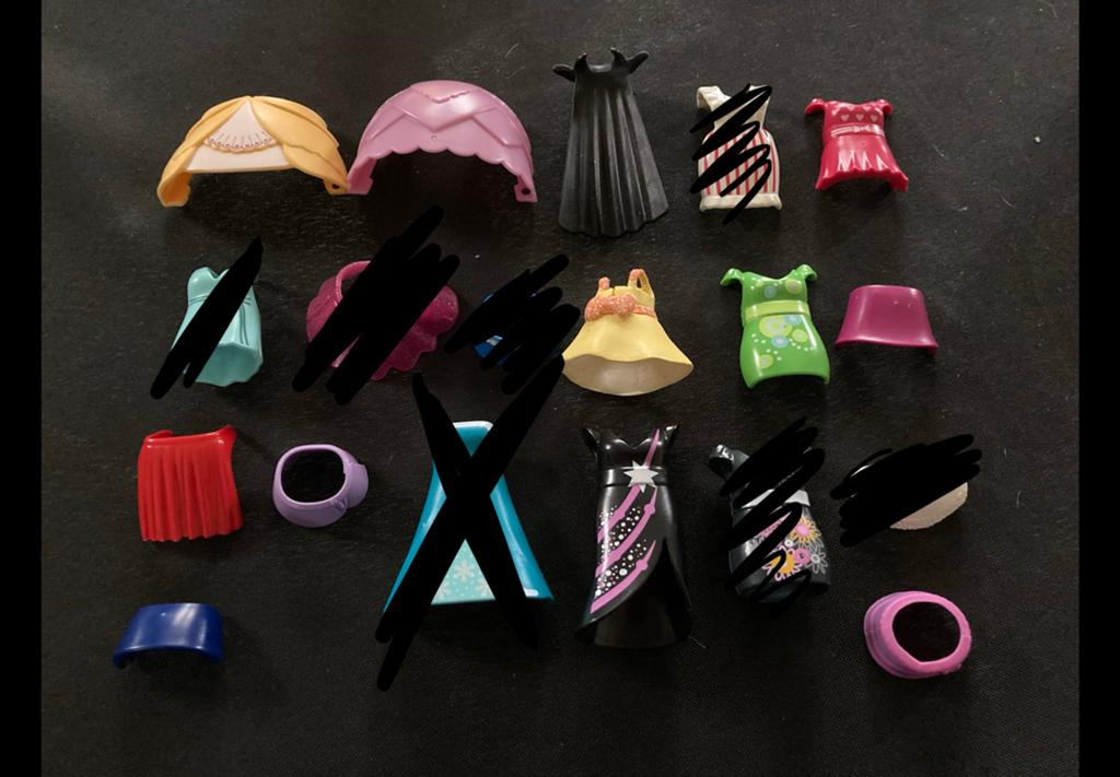 Playmobil vrouwen accessoires., Ophalen of Verzenden, Zo goed als nieuw