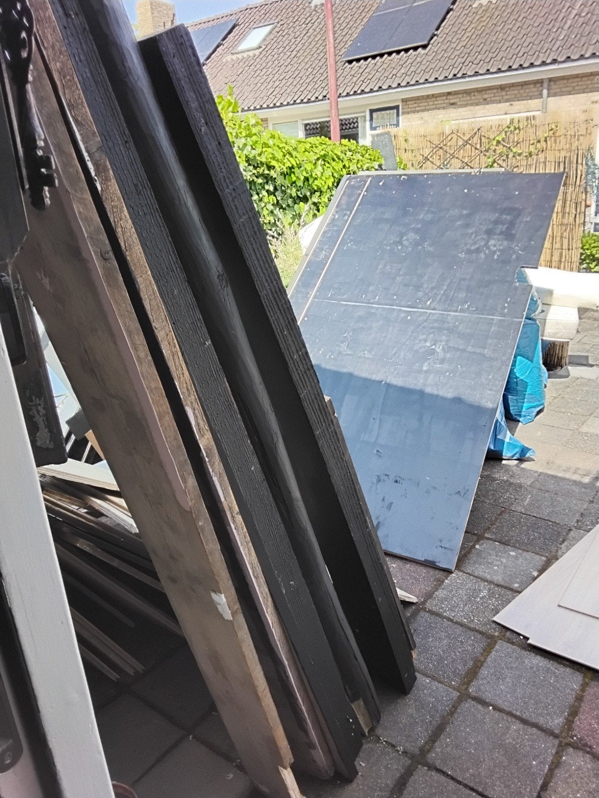 Hout, Ophalen of Verzenden, 250 cm of meer, Palen