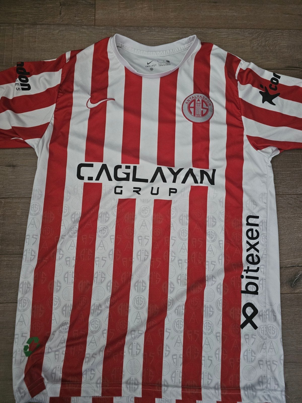 Antalyaspor Thuisshirt Nike Dri-Fit Maat L, Kleding | Heren, Maat 52/54 (L), Nike, Ophalen of Verzenden, Zo goed als nieuw