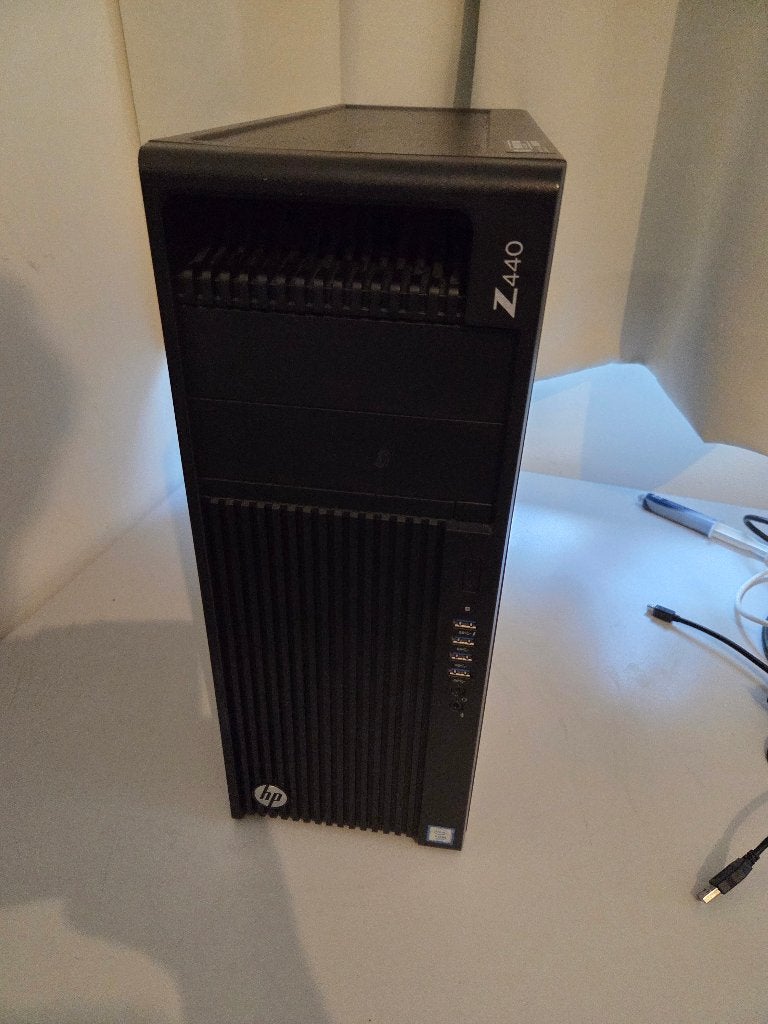 HP Z440 met Xeon 1650v4, 64g ram, 512g NVME, Computers en Software, Desktop Pc's, Hp, 64 GB of meer, Gebruikt, -