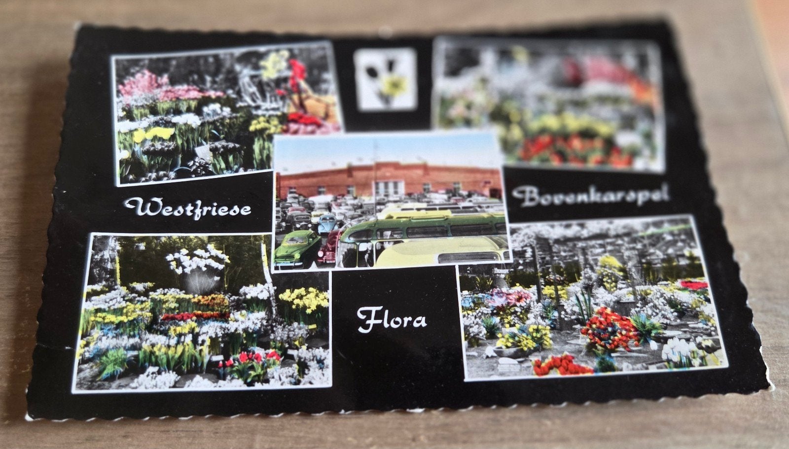 Oude ansichtkaart Westfriese Flora Bovenkarspel, Ophalen of Verzenden