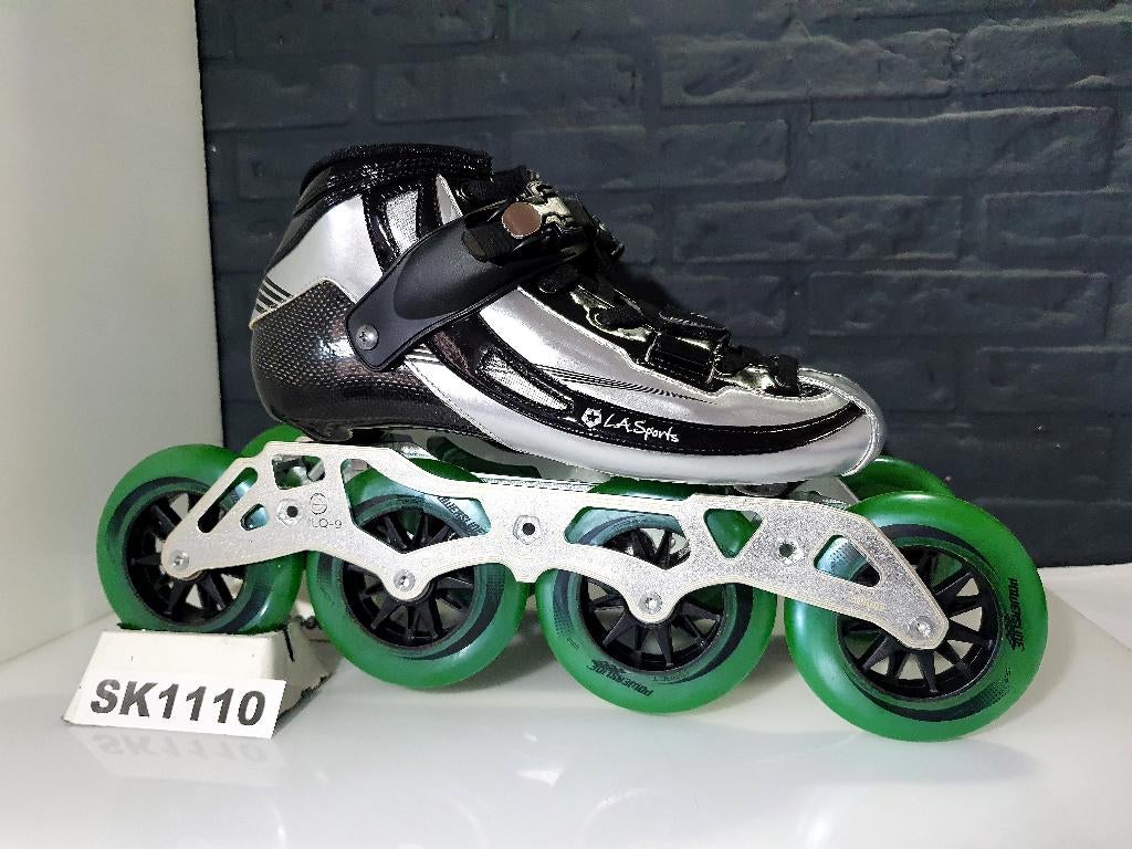 LA Sports Pro Skeelers Skates 4x110 110mm Wielen Maat 44, Verzenden, Nieuw, Kinderen, Inline skates 4 wielen