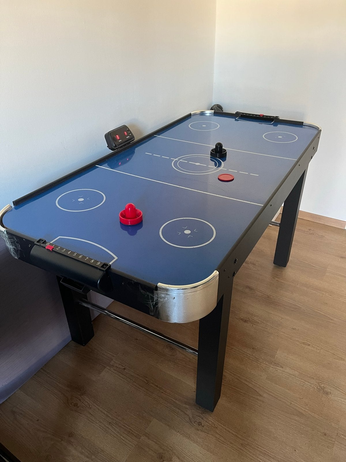 Airhockey tafel, Een of twee spelers, Ophalen, Gebruikt