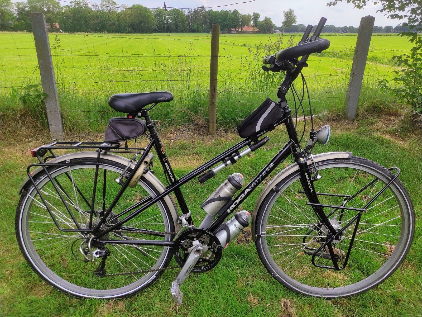 Koga Randonneur trekking en vakantiefiets izgst. Frame 53 cm, Ophalen, 28 inch, Velgrem, Koga Miyata