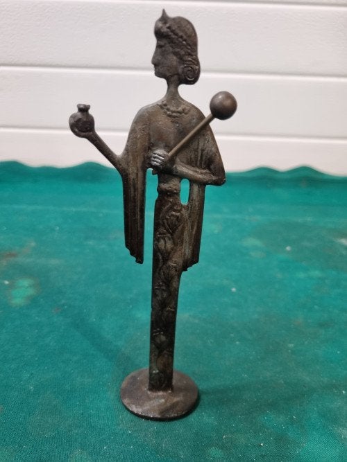 beeld grieks stateu brons, Ophalen of Verzenden