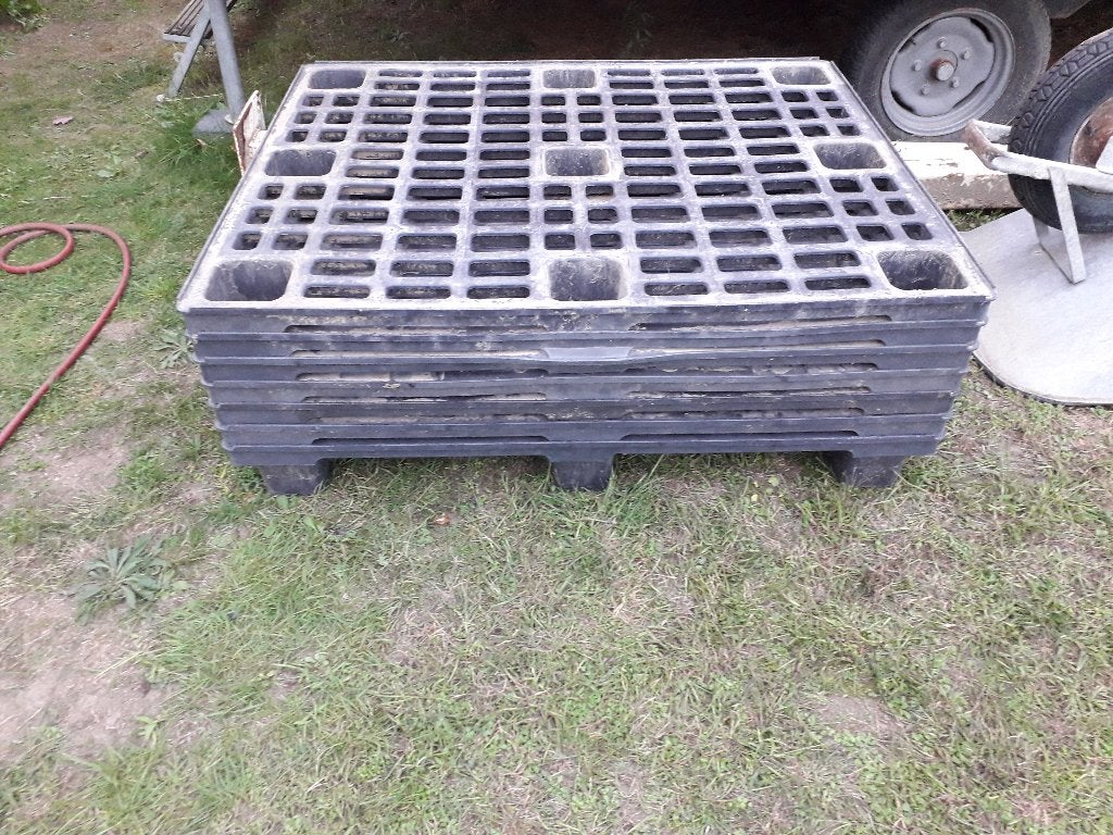 7  kunstof pallets, Ophalen, Nieuw