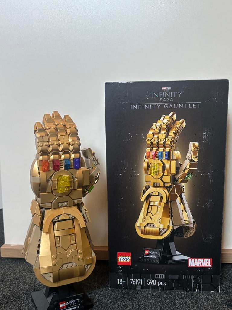 LEGO Marvel Infinity Gauntlet - The Infinity Saga, Ophalen of Verzenden, Zo goed als nieuw, Complete set, Lego