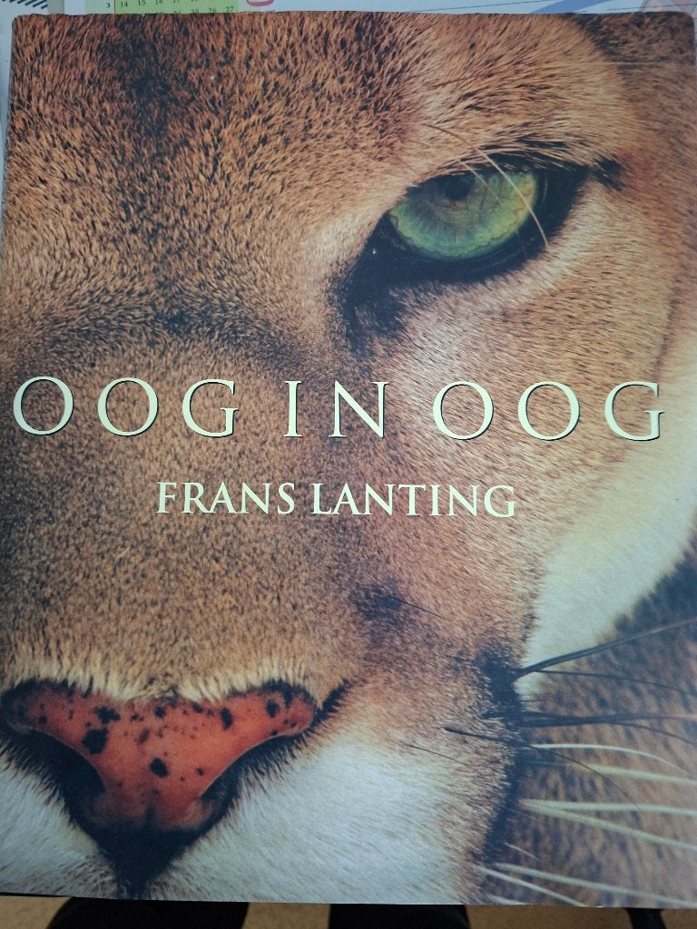 oog in oog Frans Lanting, Boeken, Ophalen of Verzenden, Nieuw, Fotografen, Frans Lanting