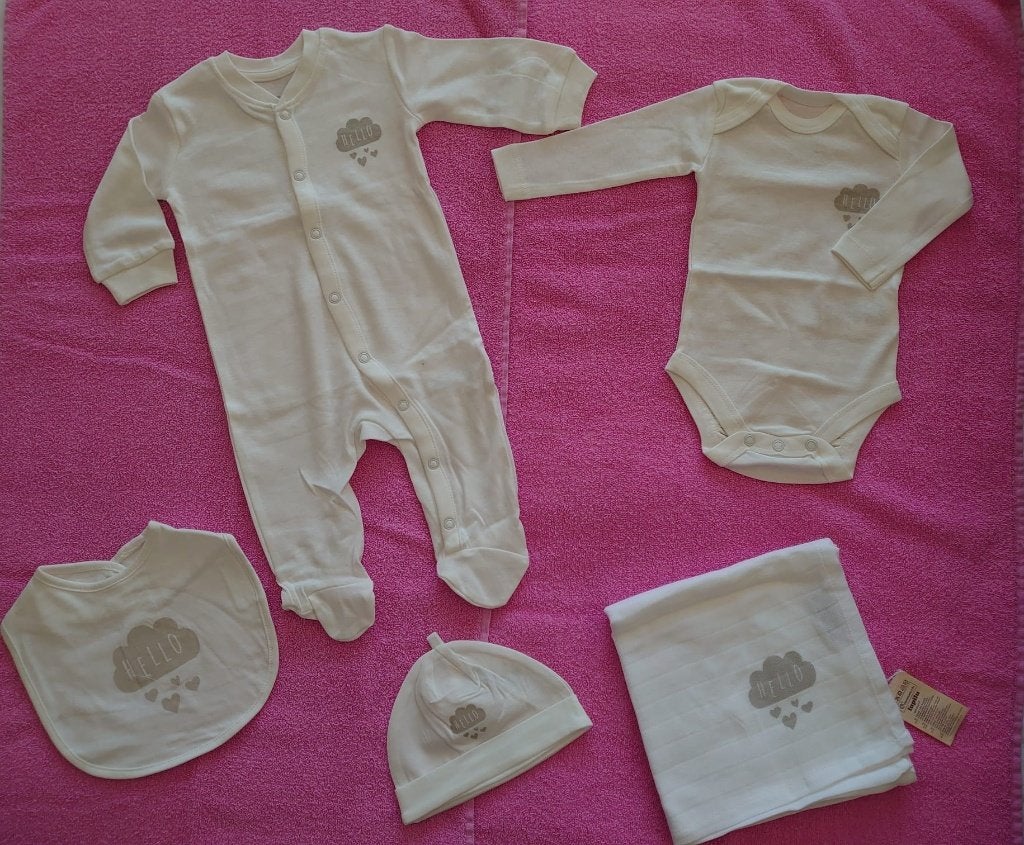 unisex 5-delig babysetje Lupilu maat 50 - 56 Nieuw, Nieuw, Pakje, Lupilu, Verzenden