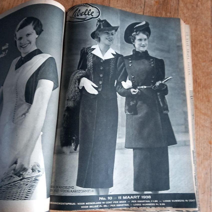 Weekblad Libelle -1938, 1 t/m 26, Ophalen of Verzenden, Gelezen, Damesbladen