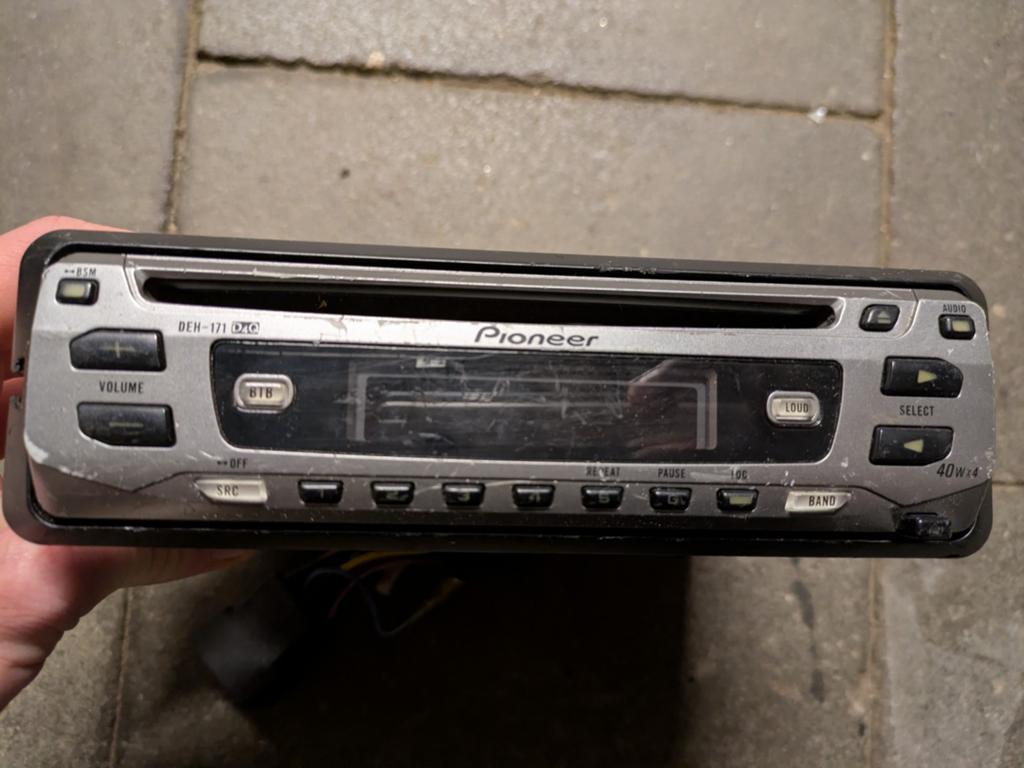 Pioneer 171 Autoradio Radio CD Pioneer Auto, Ophalen of Verzenden
