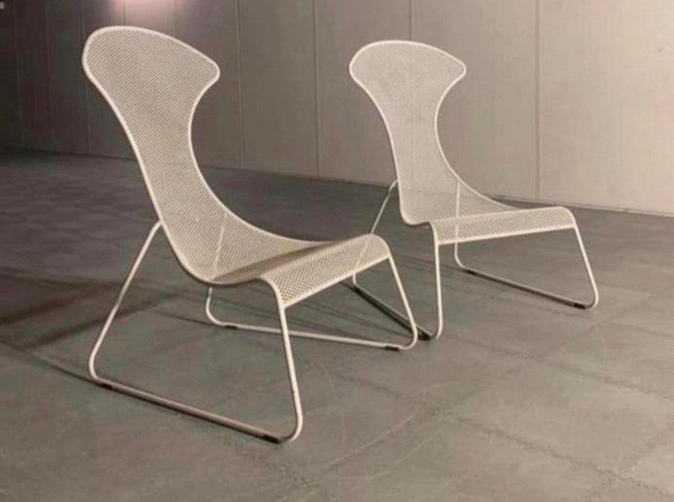 IKEA PS Easy Chair Wiebke Braasch – prijs per stuk, Huis en Inrichting, Ophalen of Verzenden, Wit, Metaal, Twee