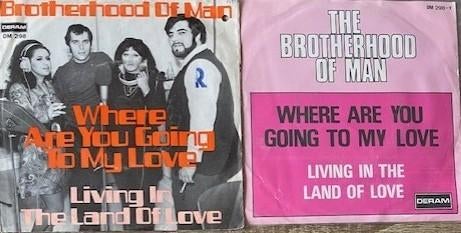 BrotherhoodOfMan:Highwayman/UnitedWeStand/Figaro/OhBoy/Angel, Ophalen of Verzenden, Zo goed als nieuw, Pop