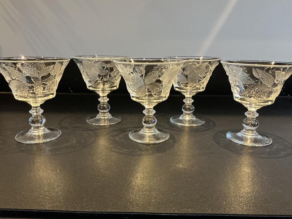 Prachtig bewerkte dessert coupes, Ophalen of Verzenden