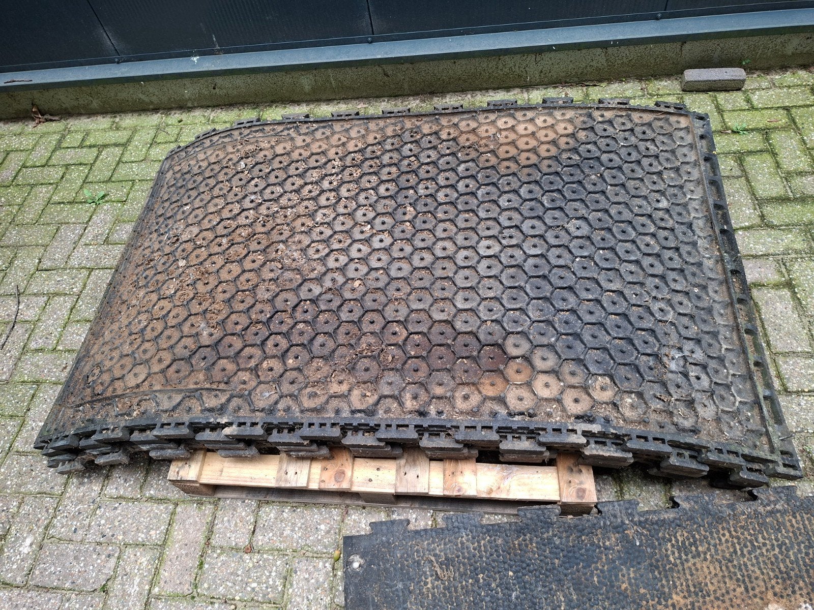 Rubberen puzzelmatten. Stalmatten., Ophalen, Zo goed als nieuw
