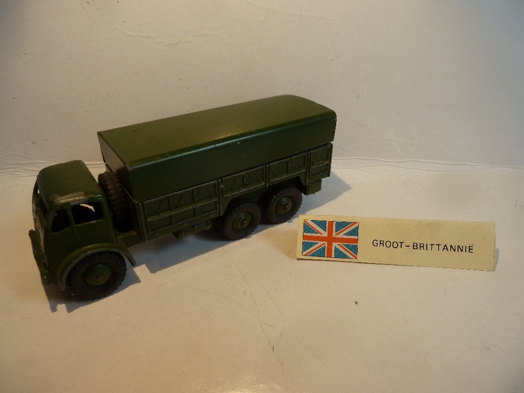 DINKY TOYS:  622     10 TON ARMY TRUCK, Hobby en Vrije tijd, Ophalen of Verzenden, Gebruikt, Bus of Vrachtwagen, Dinky Toys