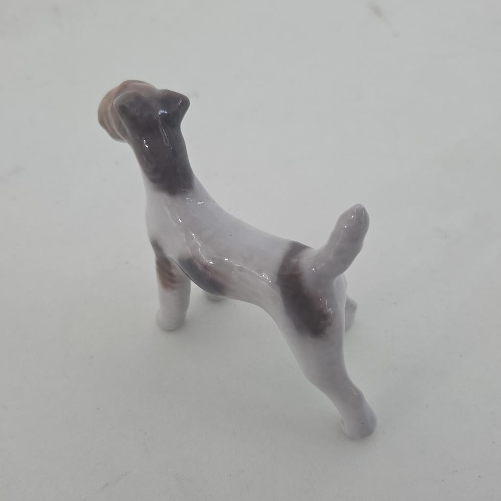 Royal Copenhagen Fox Terrier 3170 beeldje, Z, Ophalen of Verzenden, Zo goed als nieuw, Beeldje(s)