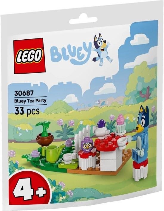 LEGO 30687 Bluey Theekransje (Paperbag), Kinderen en Baby's, Speelgoed | Duplo en Lego, Nieuw, Lego, Complete set, Ophalen of Verzenden