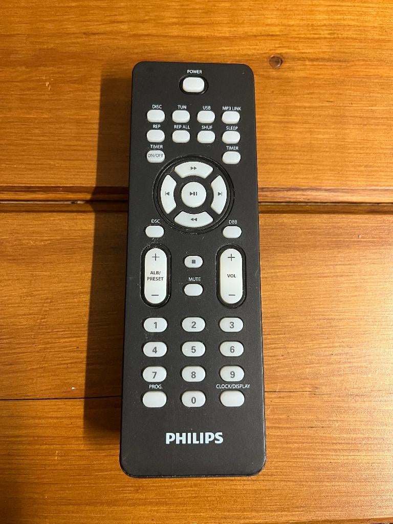 Philips stereo set afstandsbediening RC2023631. Getest 100%, Ophalen of Verzenden, Zo goed als nieuw, Origineel