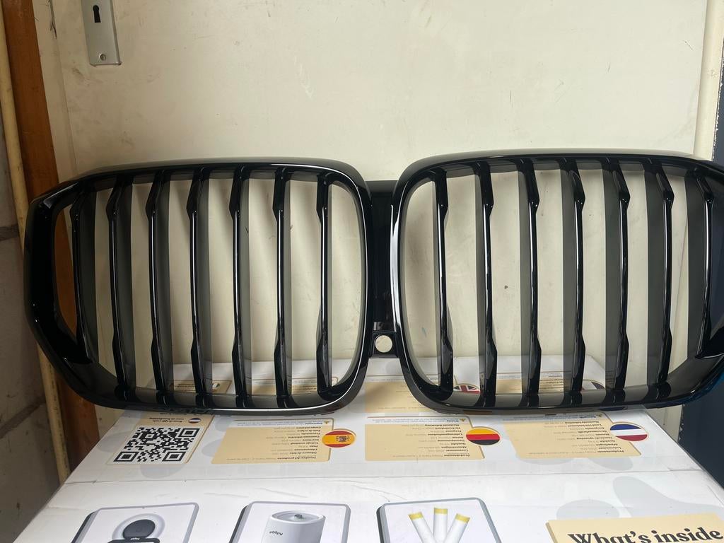 BMW X5 G05 X5M Zwarte Nieren Grille (2019-heden), Auto-onderdelen, Gebruikt, Voor, Ophalen of Verzenden, Bumper