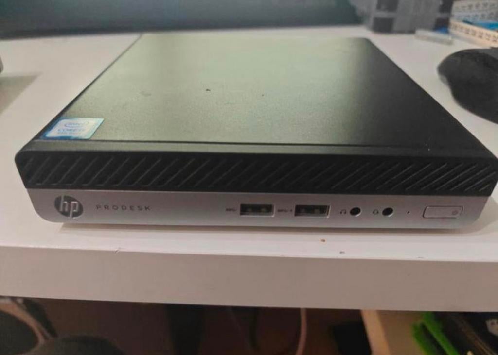 HP Prodesk 400 G5 mini desktop, Computers en Software, Desktop Pc's, 8 GB, Ophalen of Verzenden, Zo goed als nieuw, SSD
