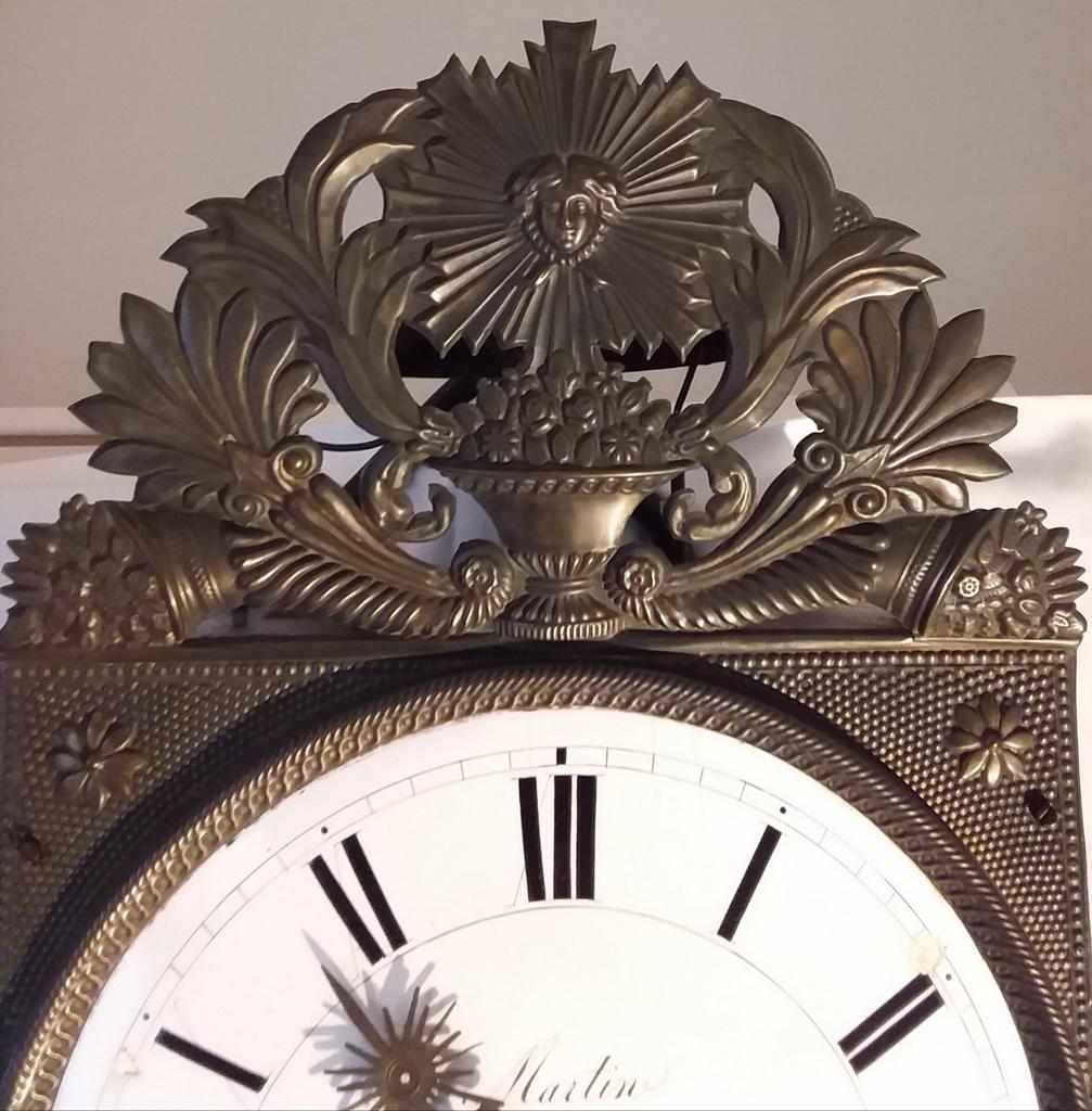 Antieke Comtoise Klok - Spillegang 1840, Antiek en Kunst, Ophalen