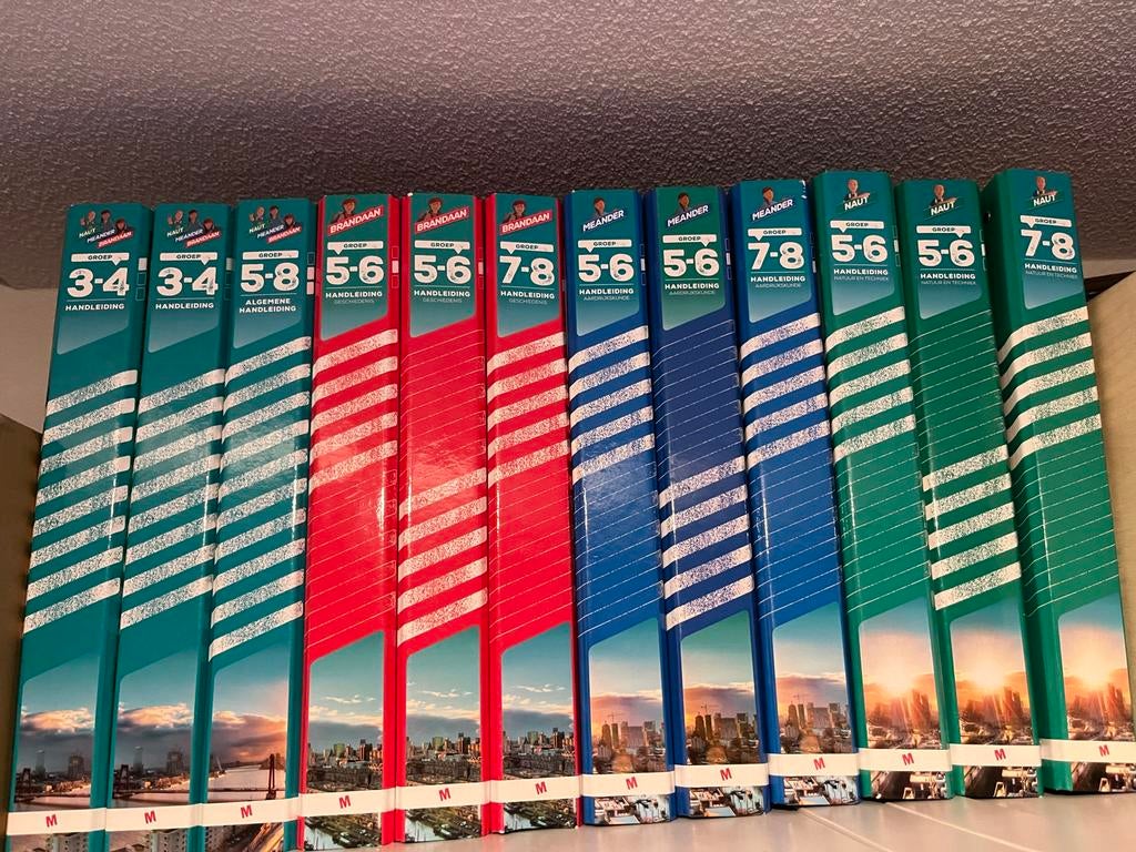 Naut Meander Brandaan Handleidingen Groep 5-8, Boeken, Schoolboeken, Zo goed als nieuw, Aardrijkskunde, Overige niveaus, Ophalen of Verzenden