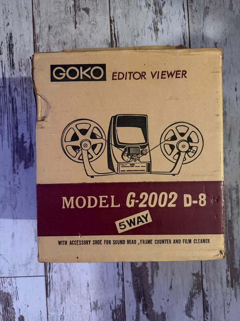 Goko Editor Viewer 8mm Film Editor, Ophalen of Verzenden, 8mm film