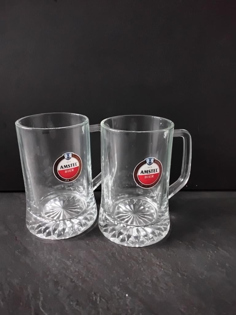 Een Amstel Bier Pul - 0,5L, Ophalen of Verzenden