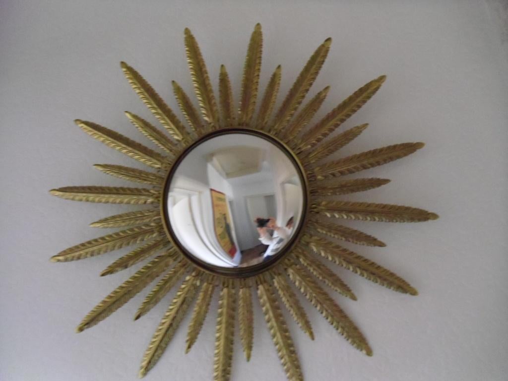 Deknudt zonnespiegel, Antiek en Kunst, Ophalen